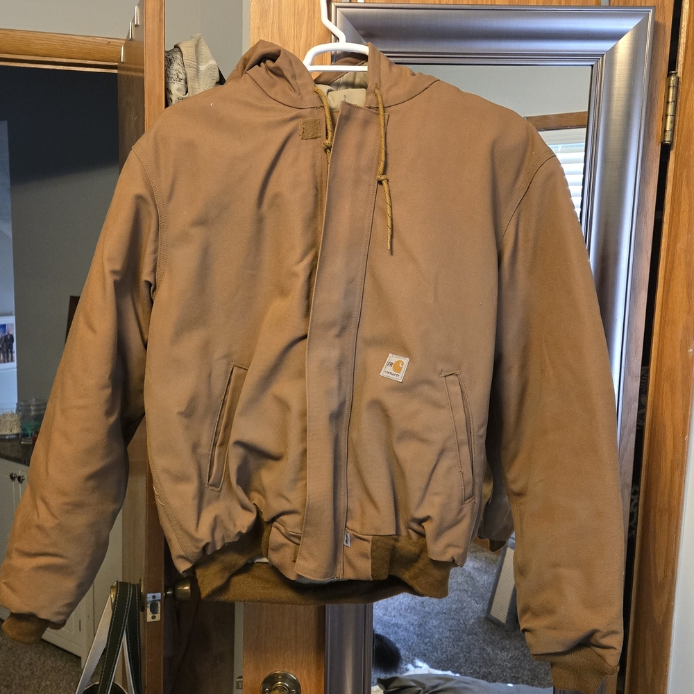 Carhartt Brown Hooded Jacket